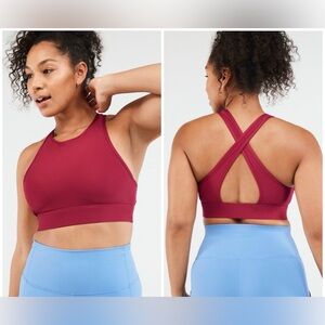 Fabletics Siena High-Impact Sports Bra Plus Size 1X (See Description) GUC Padded